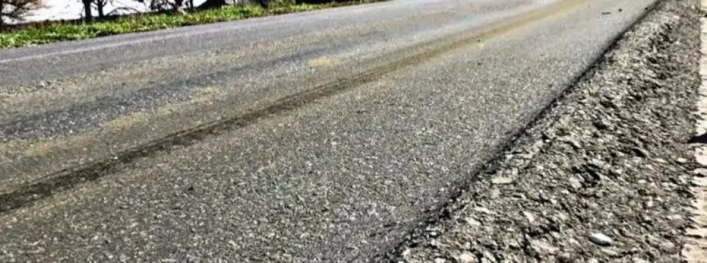 Reclamaron a Vialidad nacional por el estado de la Ruta 22