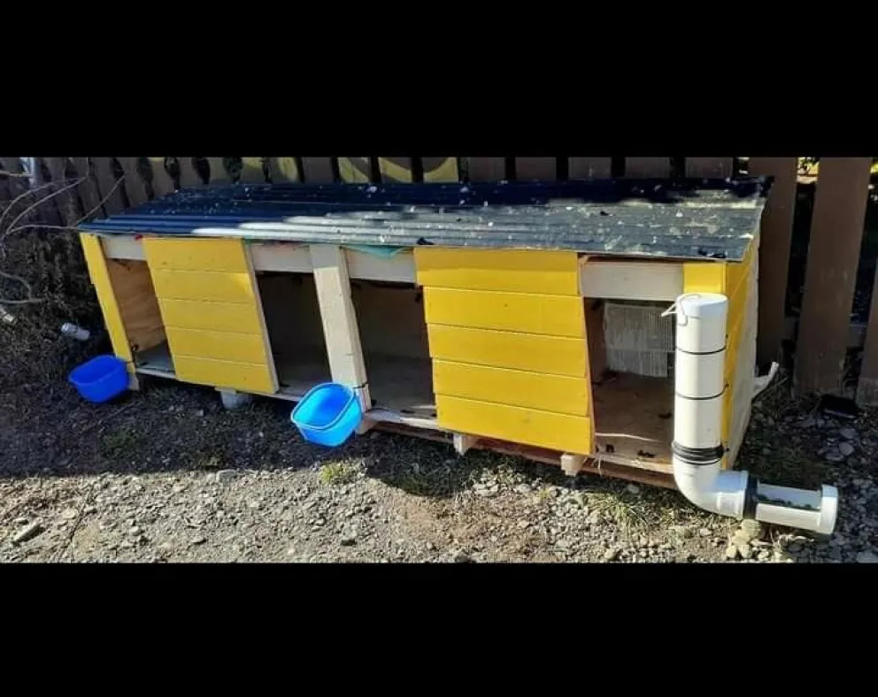 El grupo Amigos Callejeros instaló más de 30 cuchas comunitarias 