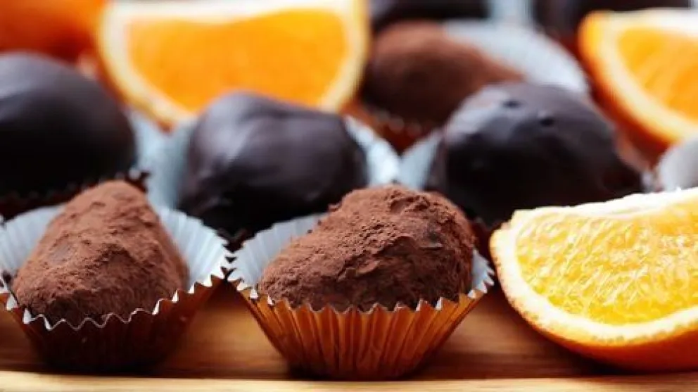 Un permitido: trufas veganas de chocolate y naranja ¡en menos de 10 minutos!