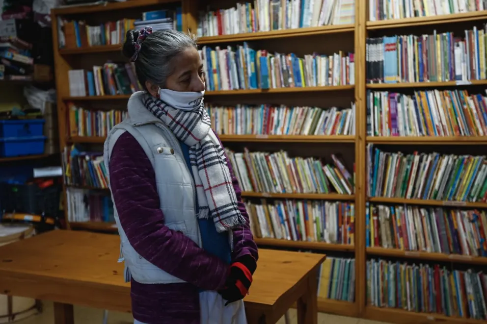 En el paraje, una auxiliar docente sanjuanina revive su infancia de ruralidad