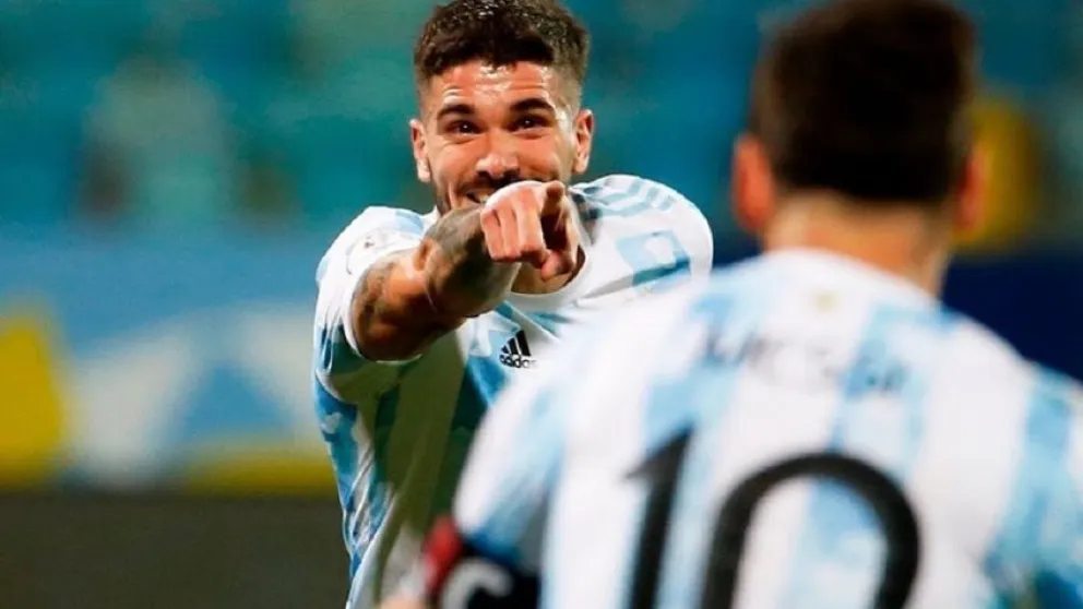 La picante respuesta de De Paul a los brasileros que se burlaron de la Sub 23