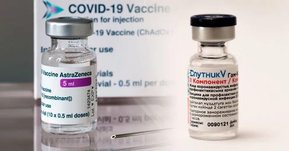Rusia afirma que es seguro combinar la vacuna Sputnik V con la de AstraZeneca
