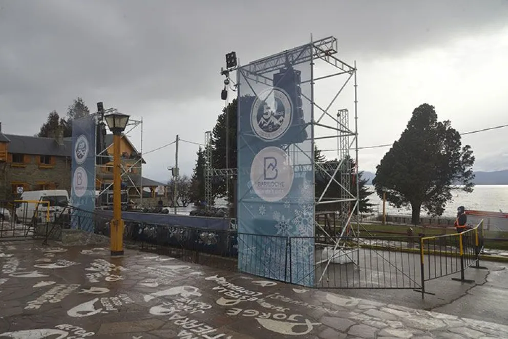 Cancelan los primeros shows de la Fiesta de la Nieve