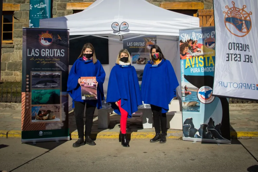 Las Grutas promociona su oferta turística en Bariloche