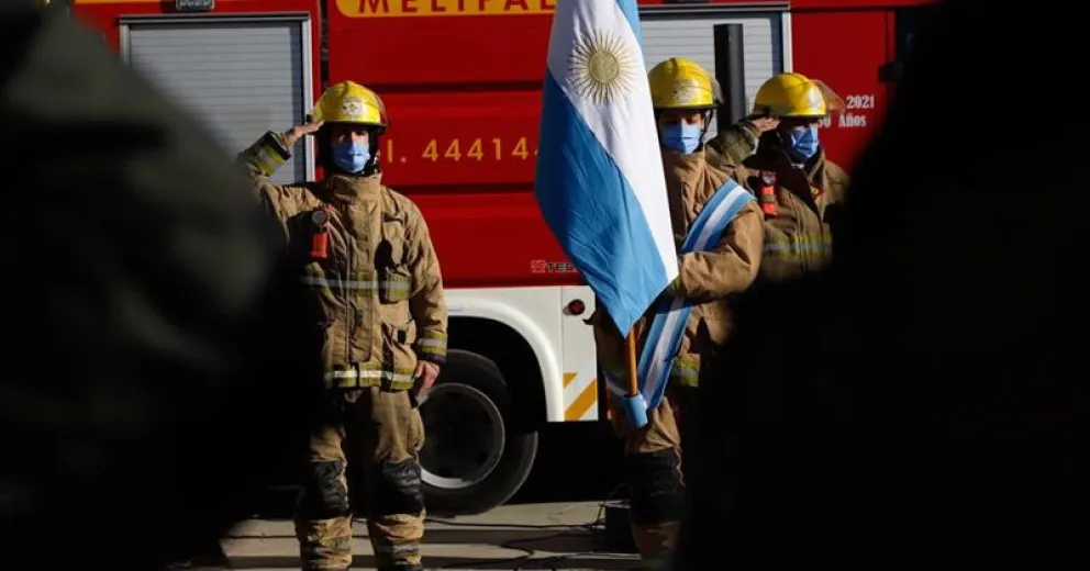 El cuartel de Bomberos Voluntarios Melipal cumplió 50 años 