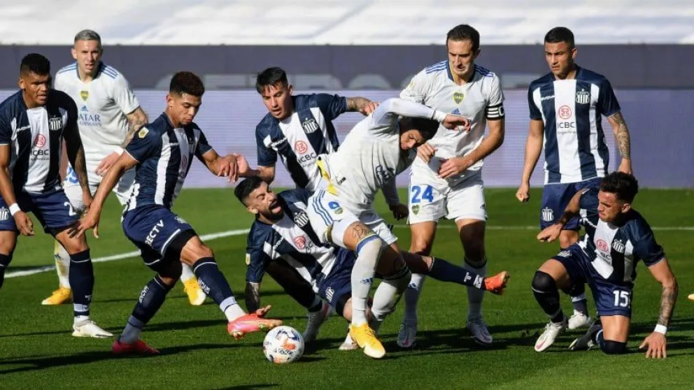 Boca empató 0 a 0 con Talleres en Córdoba y sigue sin ganar en el torneo 