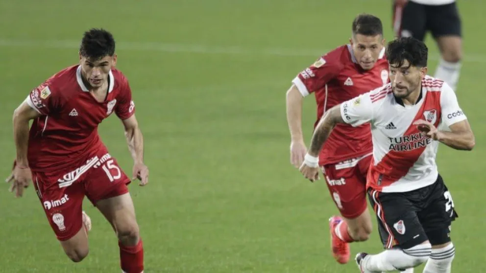 River igualó con Huracán 1 a 1 por la Liga Profesional