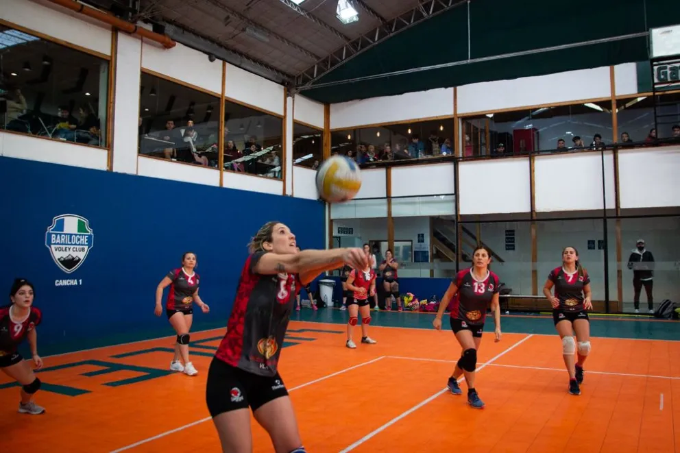 Gran jornada de la Liga de Vóley de Bariloche