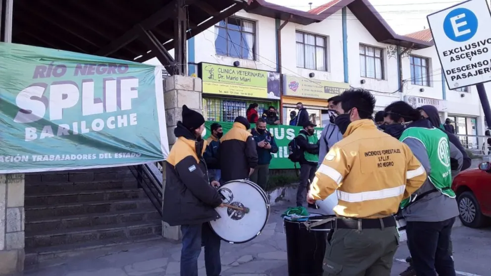 Este miércoles ATE SPLIF protesta en Bariloche y reclama medidas ante la sequía 