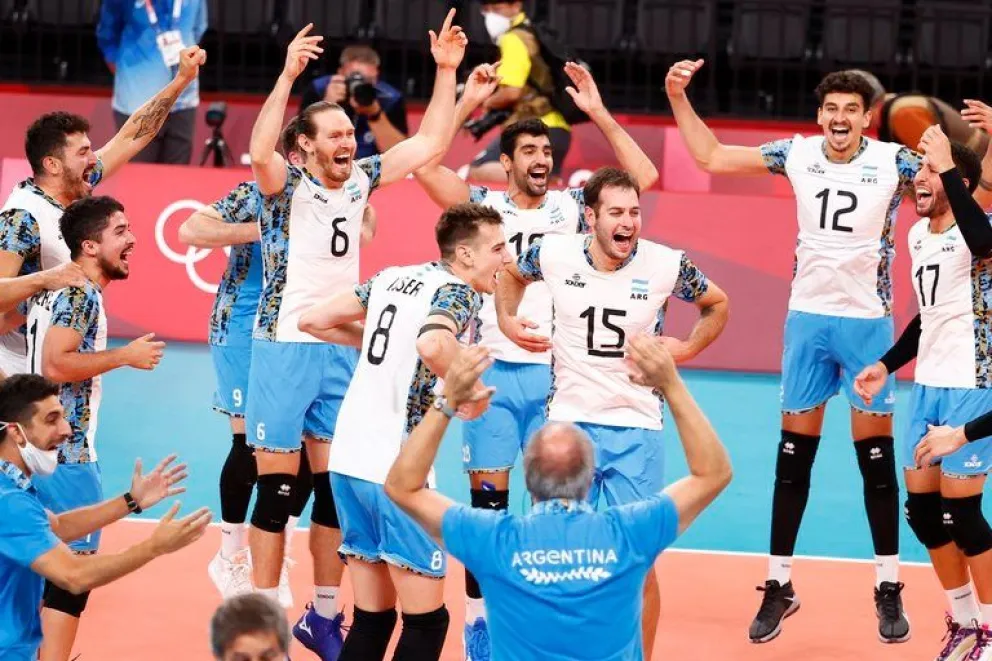 Argentina en semifinales de vóley de los Juegos Olímpicos: cuándo juega y con quién