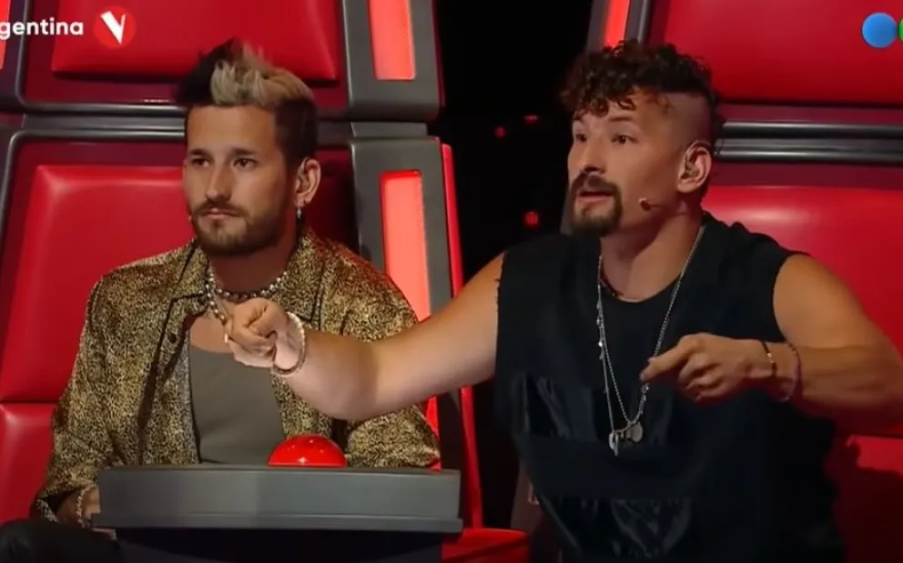 El enojo de Mau y Ricky por la actitud de dos participantes de La Voz