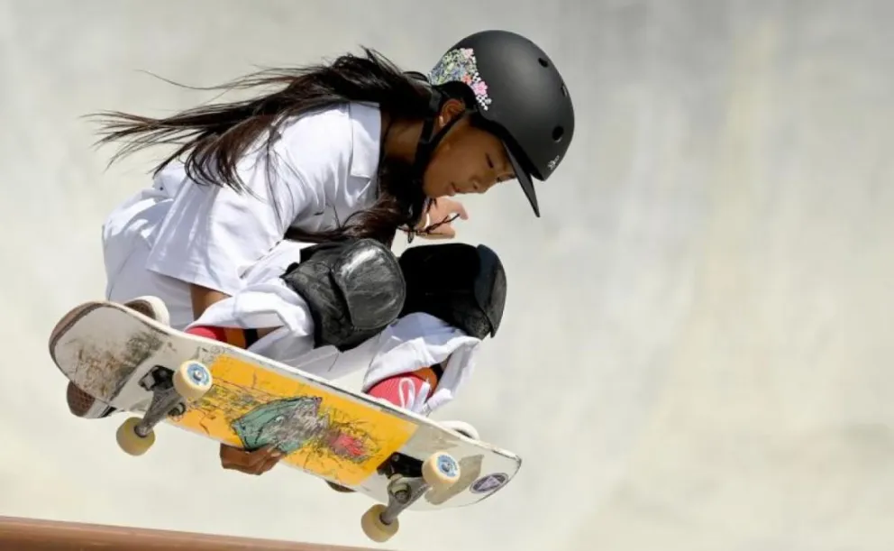 Kokona Hiraki tiene 12 años y es la medallista olímpica más joven desde 1936