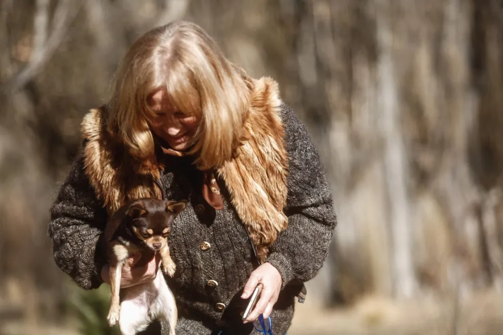 Noemí Molina: recuerdos y el presente en Villa Llanquín