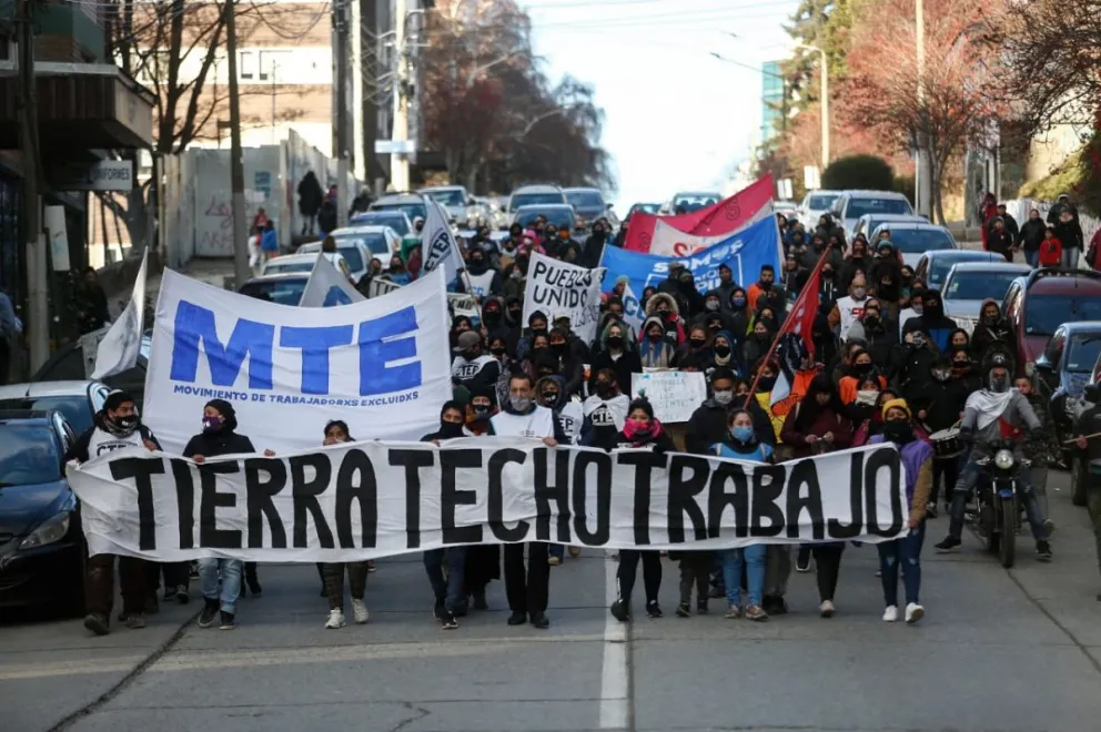 Trabajadores de la Economía Popular realizaron la marcha de San Cayetano