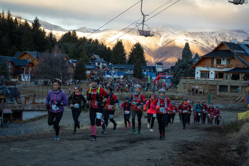Alegría y reencuentro en la tercera edición de la Snow Run