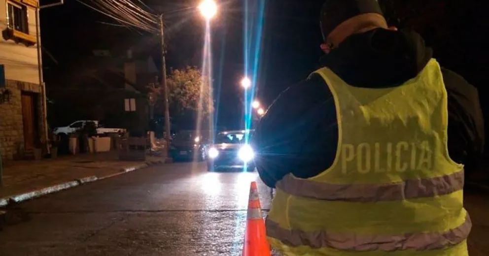 Cuatro rodados secuestrados por alcoholemia positiva durante un control de tránsito