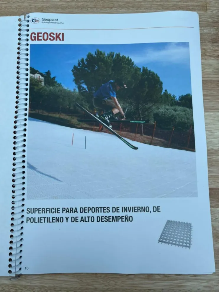 ¿Una pista sintética, la solución para la falta de nieve?