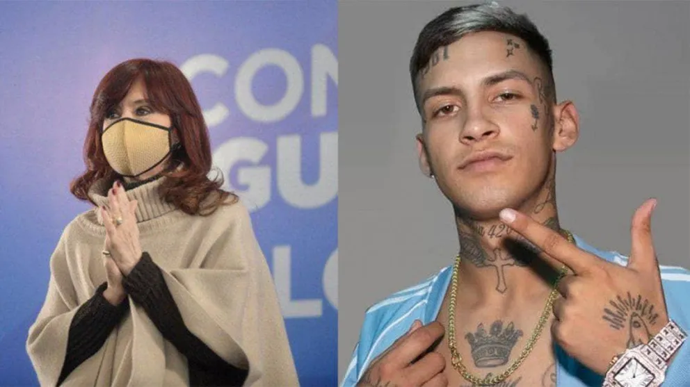 L-Gante lanzó un nuevo tema y en su letra destacó a Cristina Kirchner