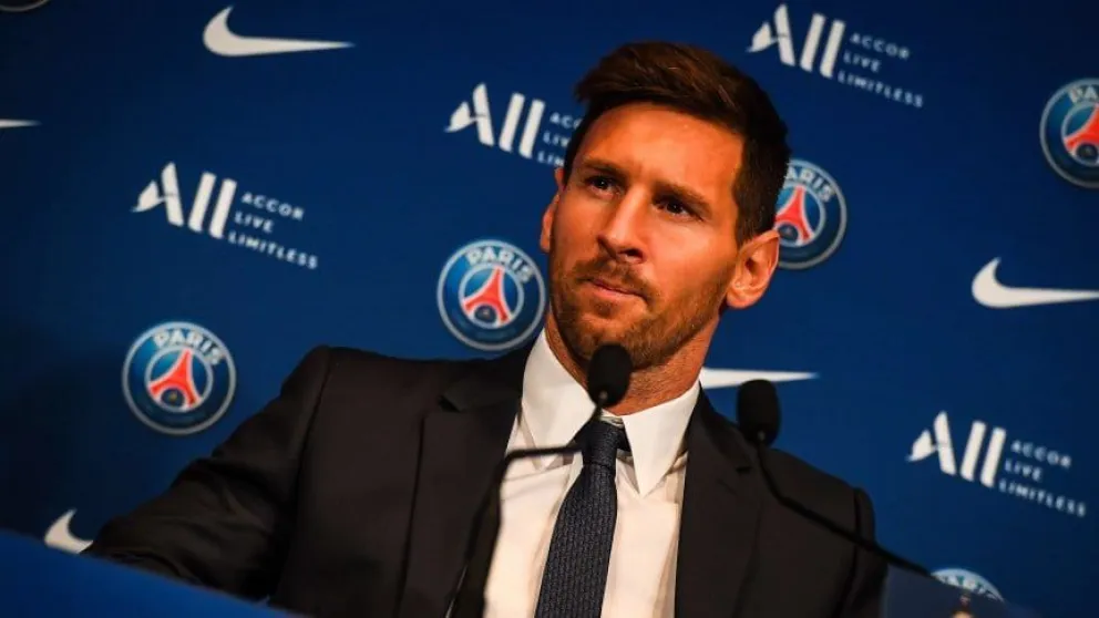 Presentaron a Messi en el PSG: "Vine al lugar ideal para ganar otra Champions"
