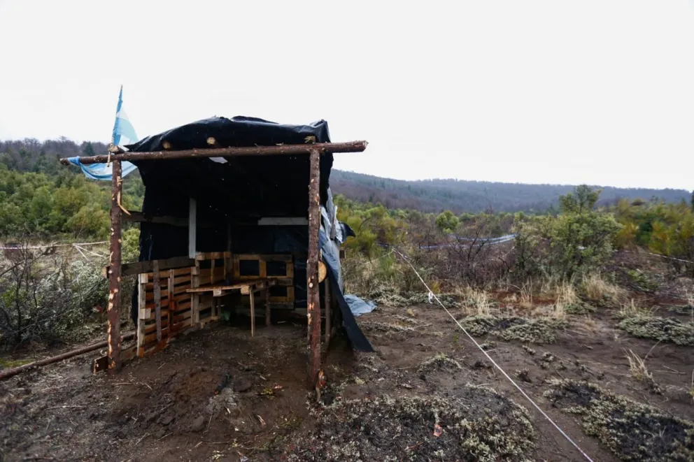 Importante ocupación de tierras al pie del cerro Otto
