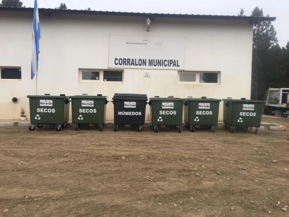 Nuevo sistema de recolección de residuos en Dina Huapi