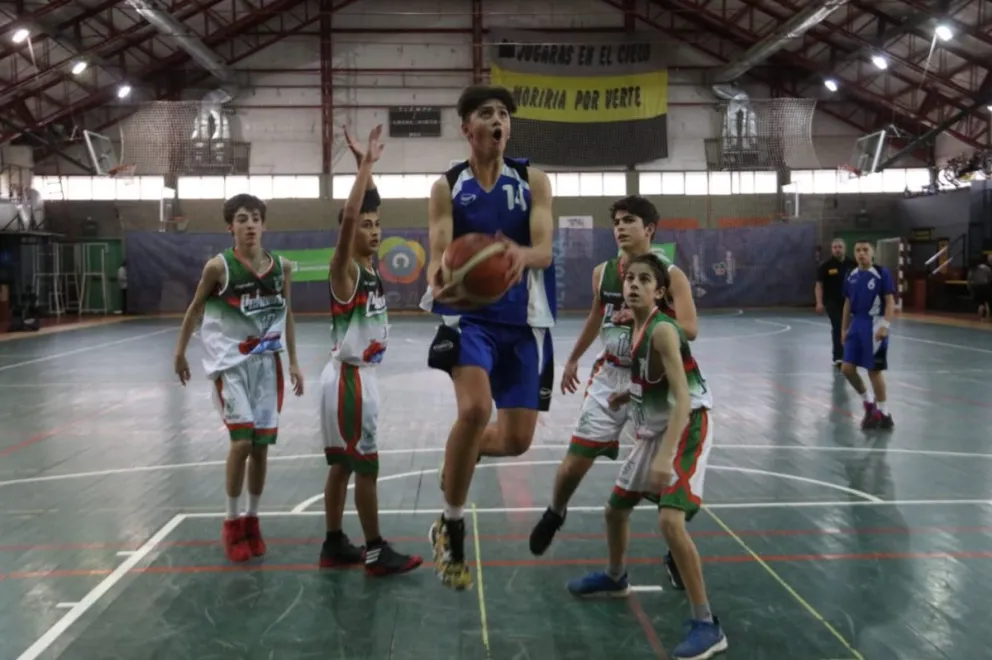 El básquet volvió a tener actividad