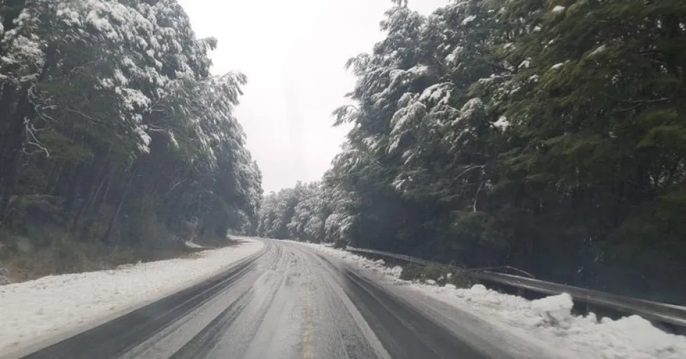 Transitable con extrema precaución entre El Bolsón y Bariloche