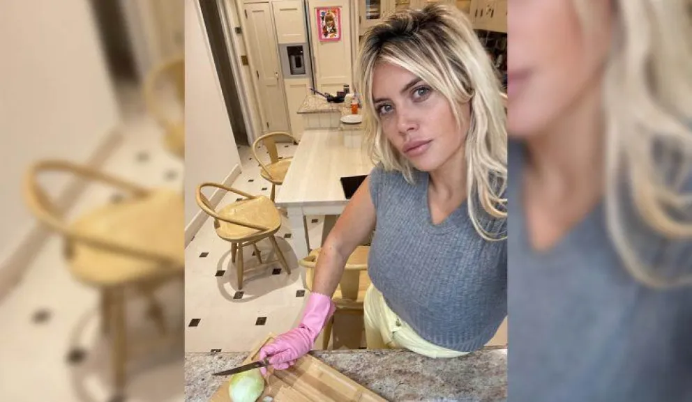 Wanda Nara subió una foto a su Instagram y recibió fuertes críticas en las redes 