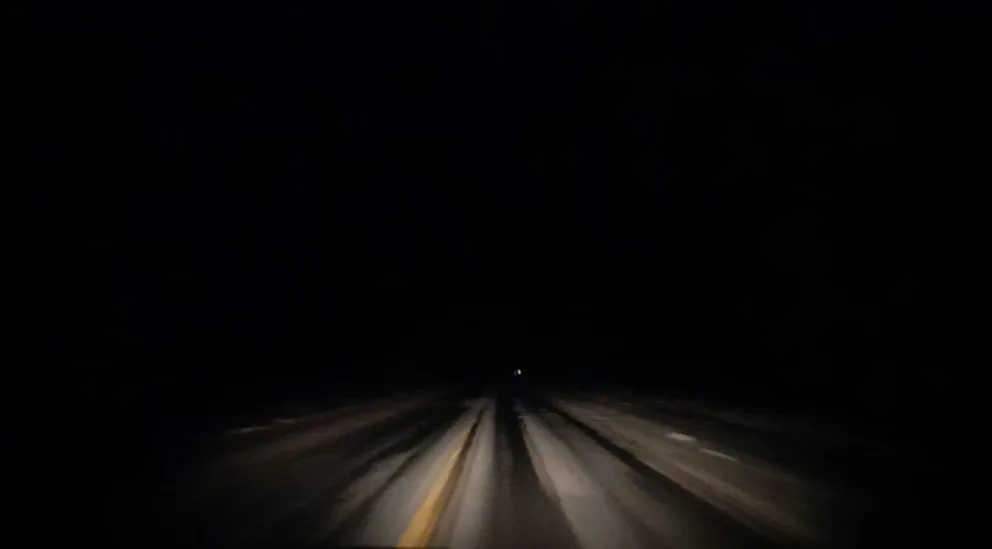 Piden transitar con extrema precaución en el tramo El Bolsón-Bariloche por presencia de hielo en la calzada