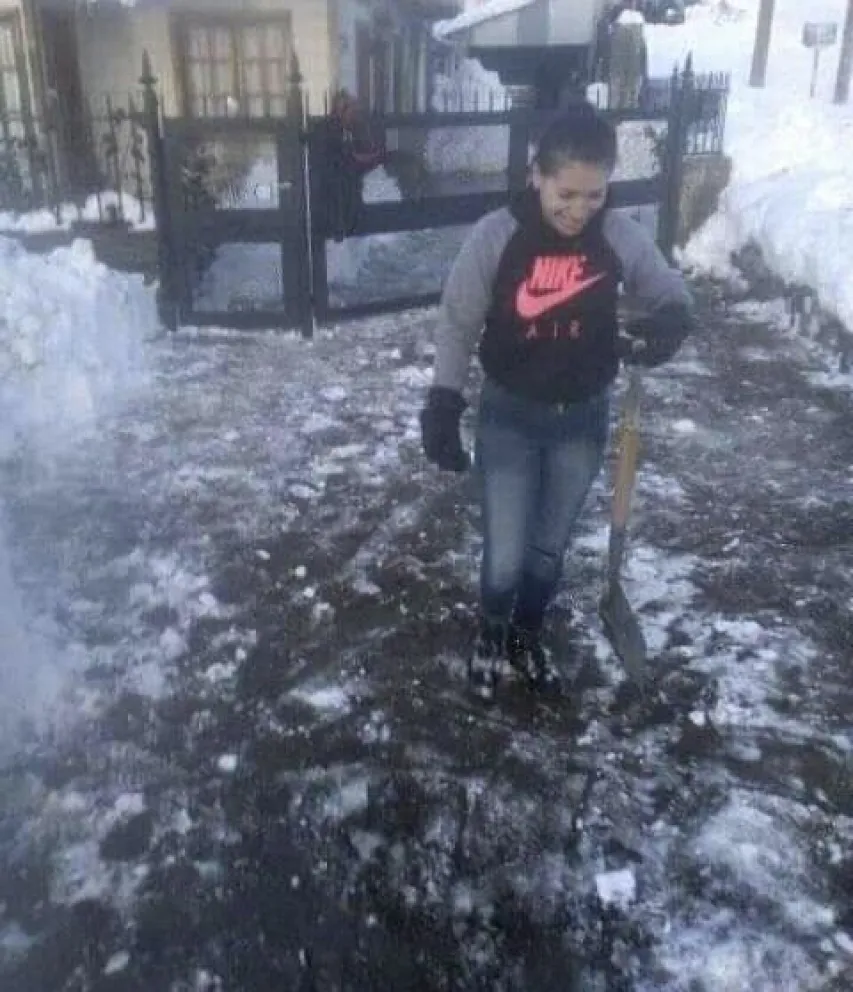  “Si nieva voy a continuar despejando veredas y vendiendo calzones rotos, los mejores del condado”