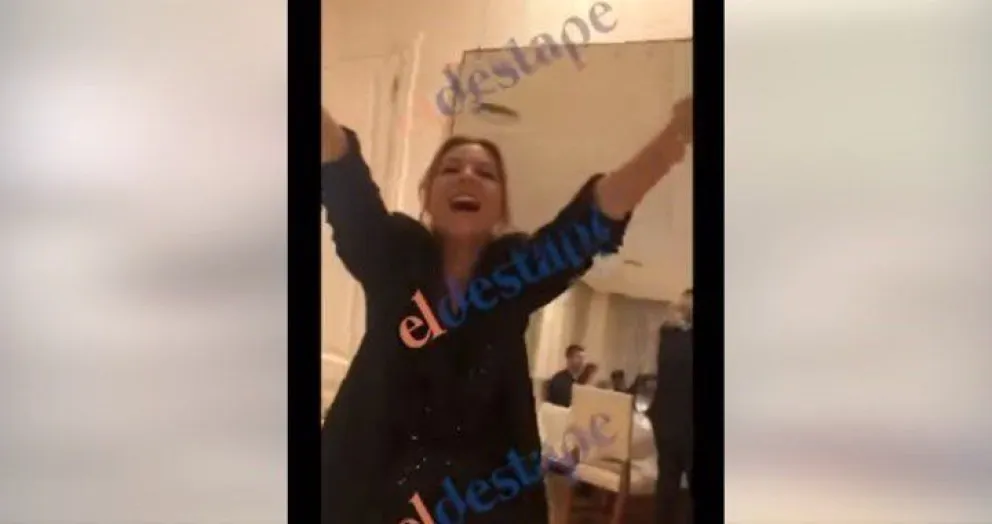 Crece el escándalo: Difundieron los videos del cumpleaños de Fabiola Yañez en Olivos 