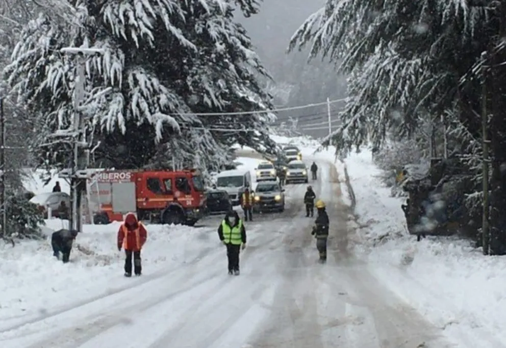 Tragedia en San Martín: un niño murió aplastado por una rama que cayó tras la nevada