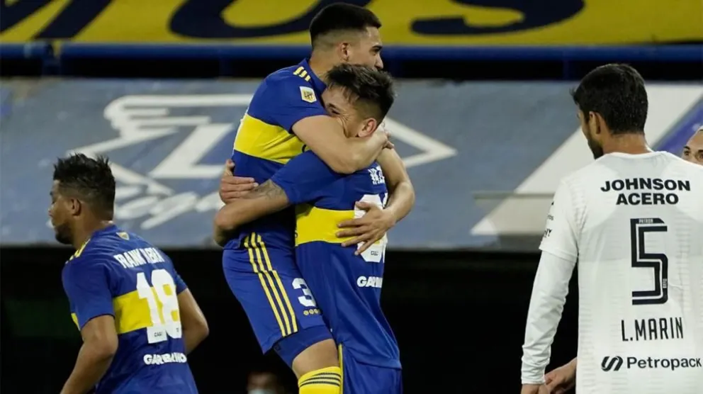 Boca se impuso ante Patronato en el debut de Battaglia