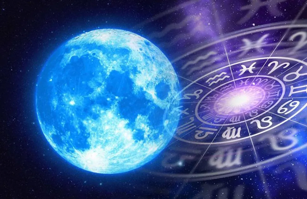 Luna Azul: a qué signos del zodiaco afectará más esta lunación