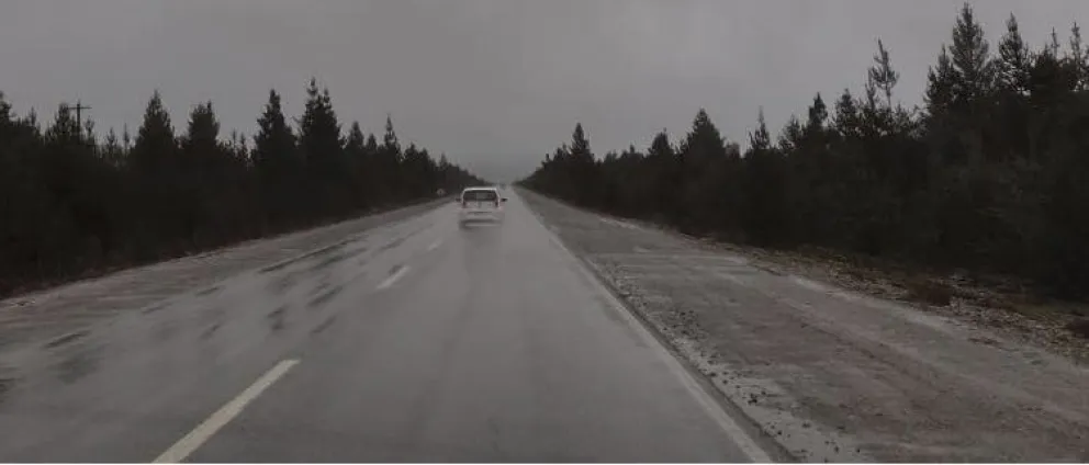 La ruta entre El Bolsón y Bariloche se encuentra en condiciones normales para la circulación 