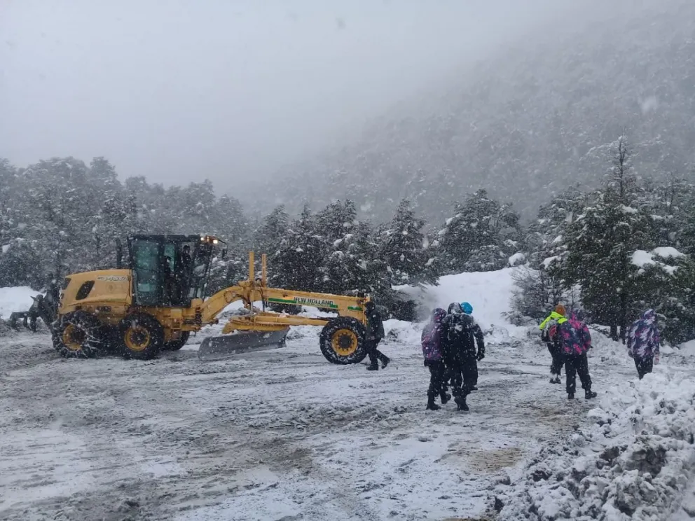 Paradela: “El enripiado es la prioridad, pero en condiciones de nieve no podemos trabajar"