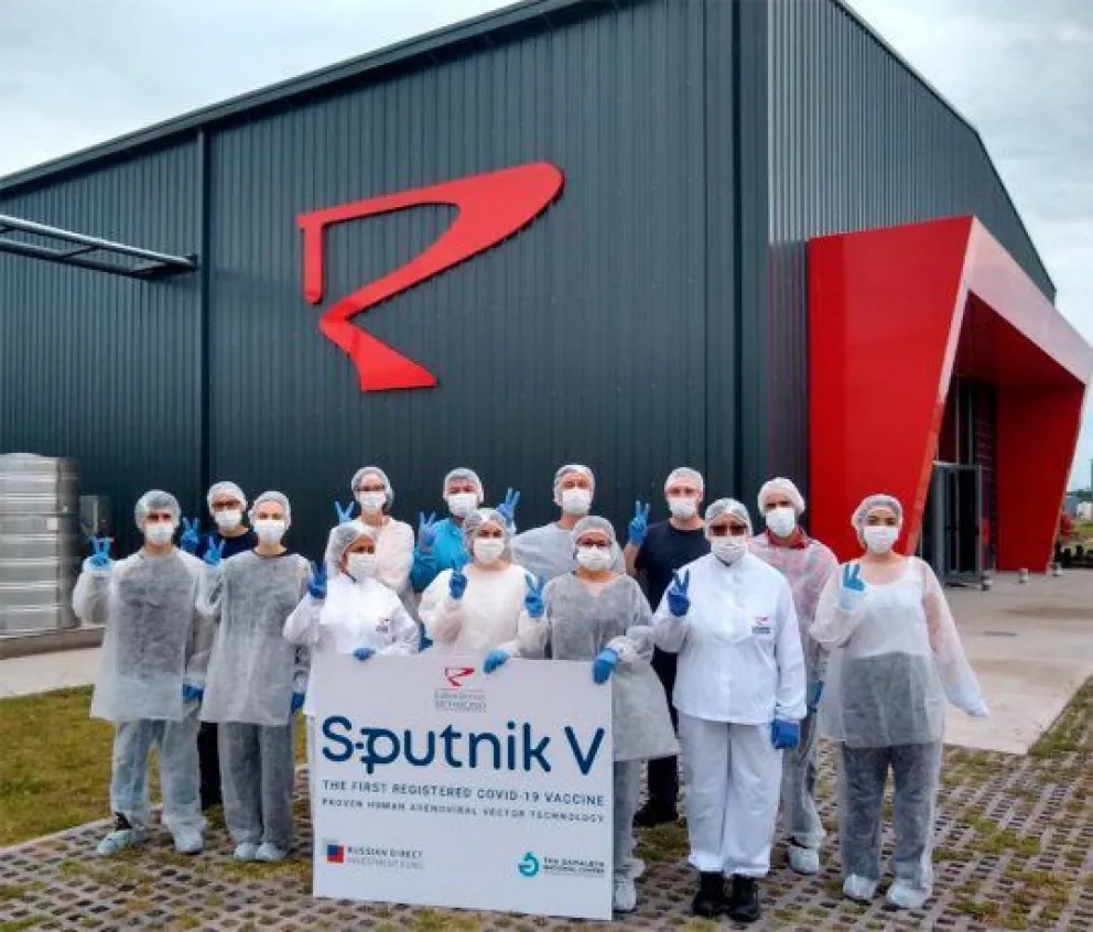 Laboratorio Richmond entregó más de 307 mil dosis del componente 2 de Sputnik V 