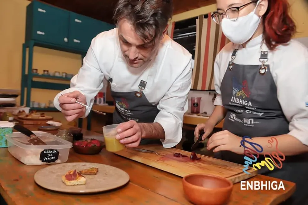 La historia del chef que se levantó luego del incendio en la Comarca 