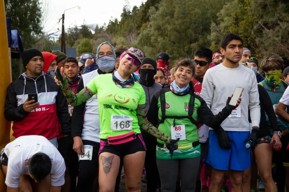 Se festejó la vuelta en el Trail Casa de Piedra