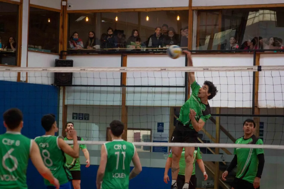 El domingo será a puro vóley de la Liga de Bariloche