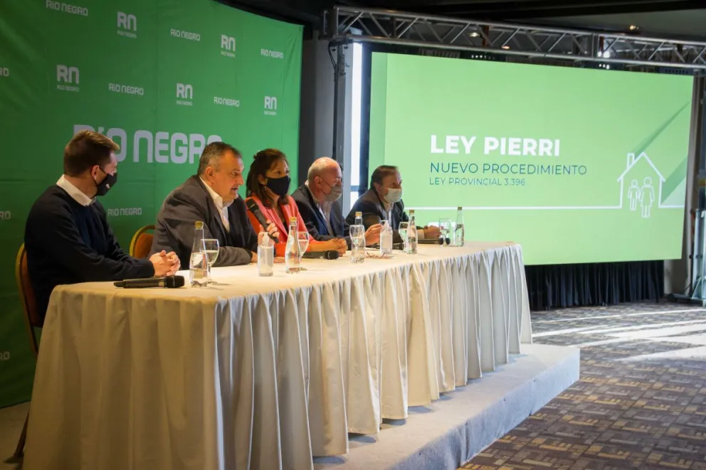 El gobierno presentó el nuevo procedimiento de la Ley Pierri