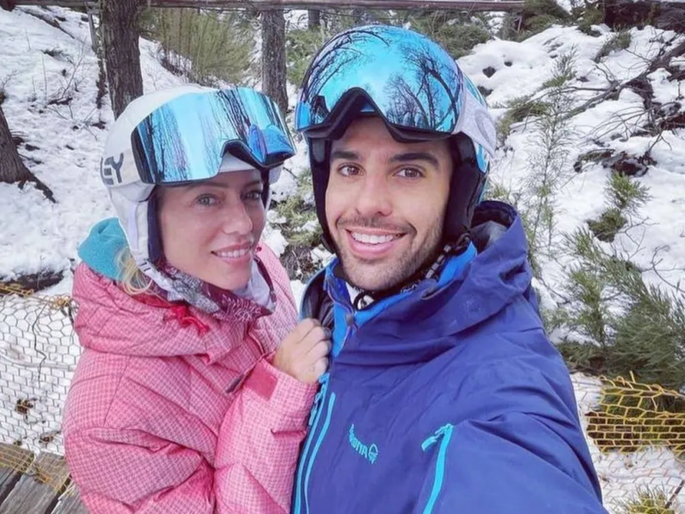 Manu Urcera viajó al sur con Nicole Neumann y otra vez se cruzaron con su ex 