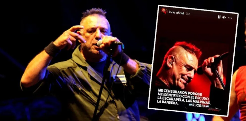 Ricardo Iorio hizo su descargo: ¿Qué dijo al enterarse que no iba a cantar el himno?