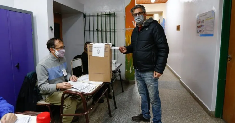 “Muy agradecido de poder estar en una elección, con semejante pandemia de por medio”  
