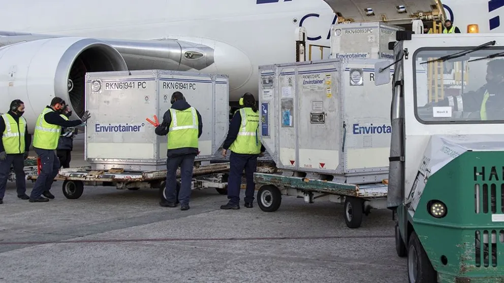 Argentina superó las 59 millones de vacunas recibidas desde el inicio de la pandemia