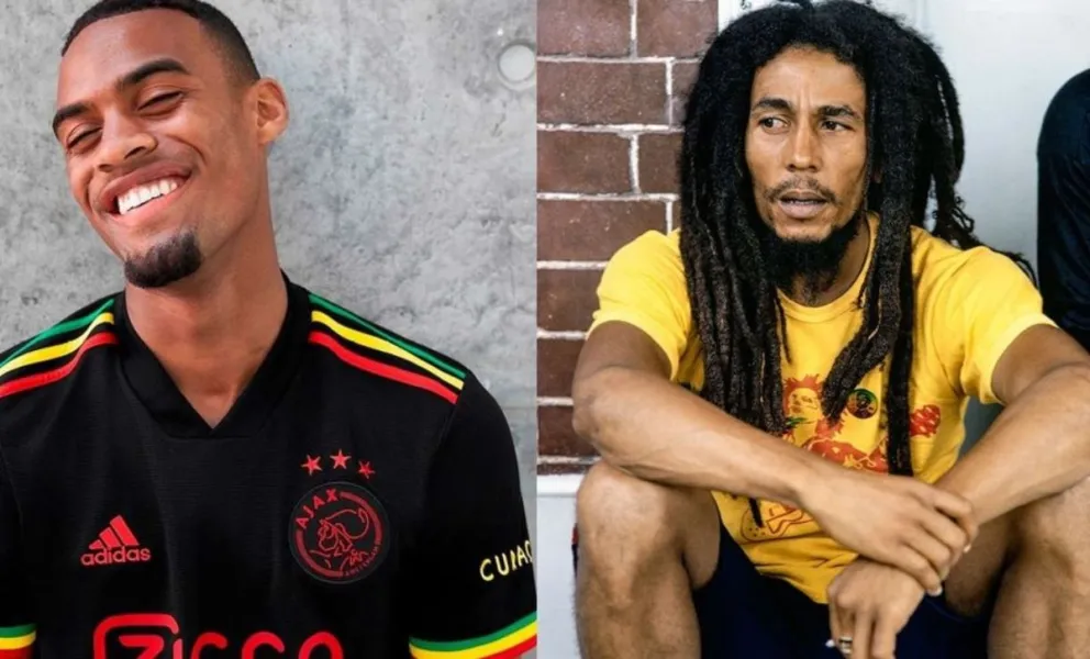 Polémica: la UEFA le prohibió al Ajax usar la camiseta inspirada en Bob Marley