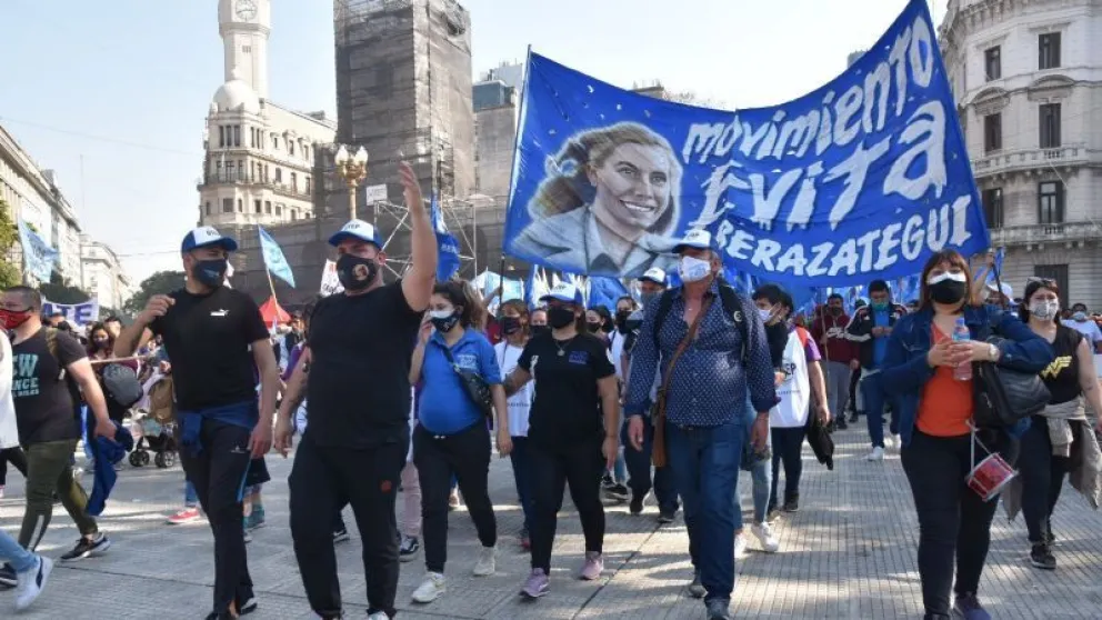 Realizarán marcha a Plaza de Mayo en apoyo a Alberto Fernández