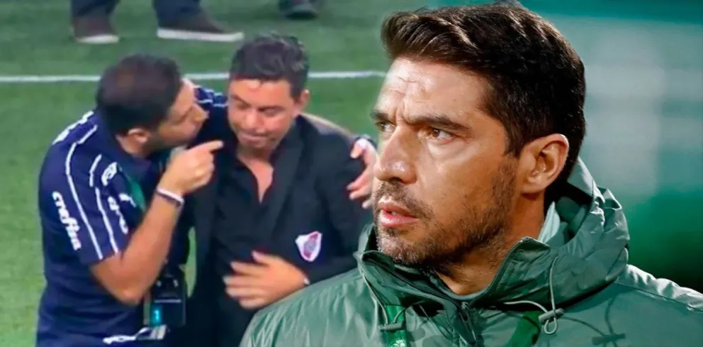 Revelaciones del DT de Palmeiras sobre River: "Trajo champagne para festejar"