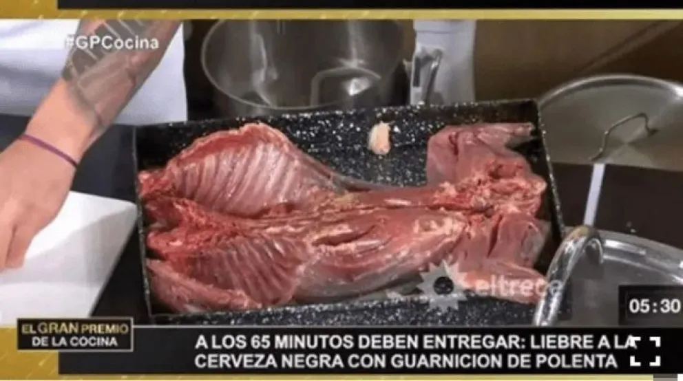 Multan a productora por la liebre de “El Gran Premio de la Cocina"