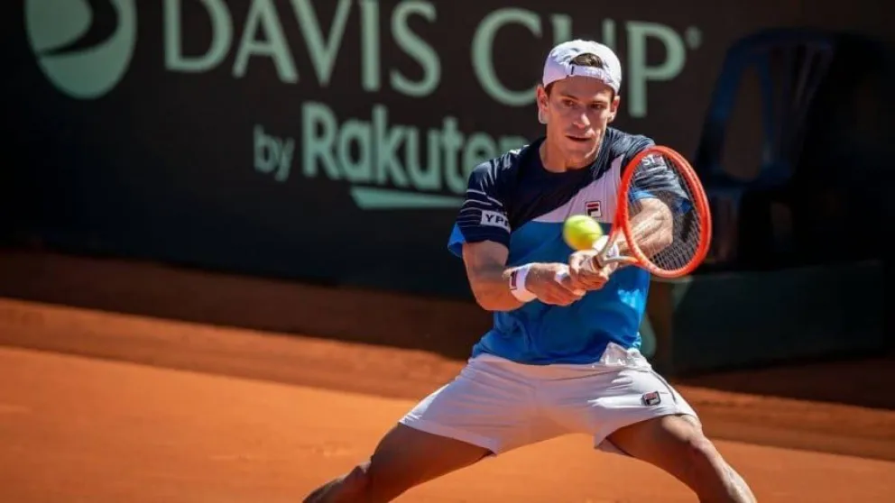 Copa Davis: El "Peque" Schwartzman ganó su punto y la serie quedó para Argentina